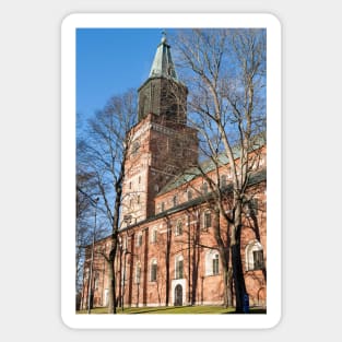 Cathedral of Turku Sticker